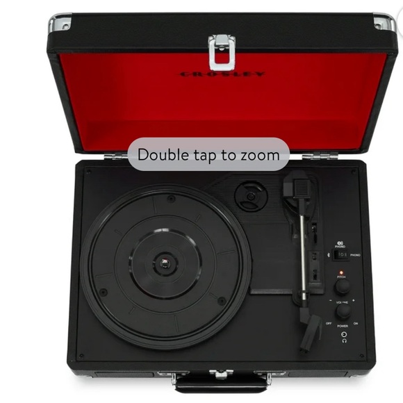 New Open Box Crosley Model:CR8005G-BK S/N:690751223 Travel TurnTable . - Picture 12 of 16